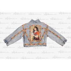 Mughal Queen Multicolor Denim Jacket